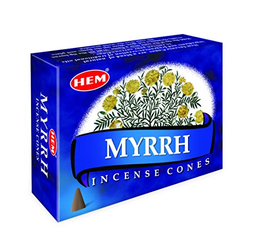 HEM Incense Cones (Pack of 12-120 Count)| Natural Fragrance | Long Lasting Aroma | for Positivity, Stress Relief, Air Purifier