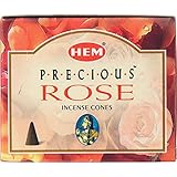 Precious Rose - Case of 12 Boxes, 10 Cones Each - HEM Incense From India