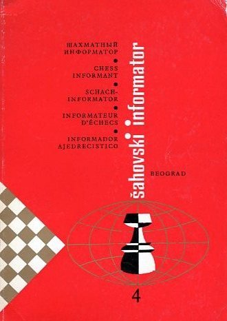 Chess Informant # 4 (Sahovski Informator/Chess Informant, 4)