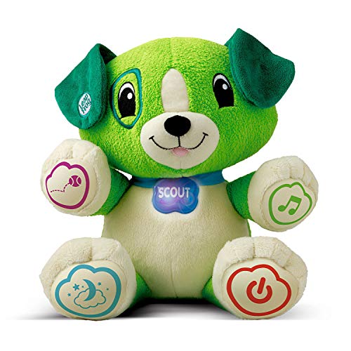Book Cover LeapFrog My Pal Scout, Plush Pre School Learning Toy with Personalisation, Songs, Learning Puppy with Phrases and Lullabies, Suitable for 6 Months and 1, 2, 3 Year Old Boys and Girls