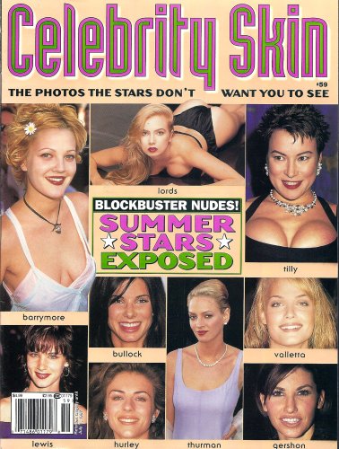 Celebrity Skin Magazine #59 Drew Barrymore, Sandra Bullock, Traci Lords