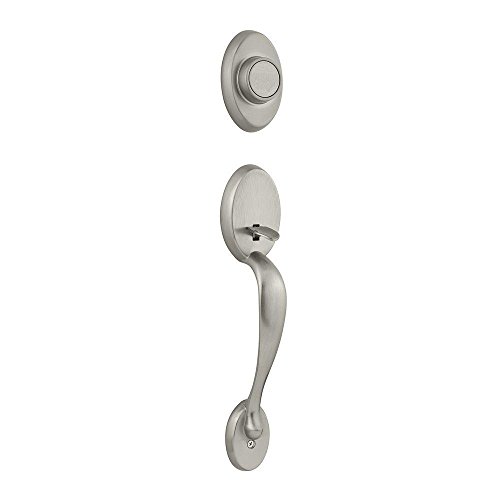 Kwikset 802CE Lip 15 Chelsea Dummy Handleset Less Interior Pack in Satin Nickel