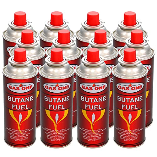 GasOne Butane Fuel Canister (12 Pack)