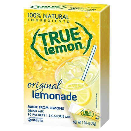 Book Cover 100% Natural True Lemonade 10 Ct (Pack of 3)