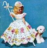 LITTLE BO-BEEP DOLL - A Vintage 1951 Crochet Pattern - Kindle Ebook Download (digital book, nursery rhyme, children, kids, storybook character, fairytales)