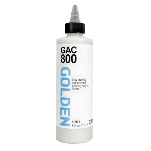 Golden Artist Colors 738797398054 8 Oz Acrylic Series Gac 800 Paint Bottle, Medium