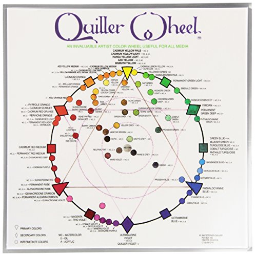 Book Cover Jack Richeson JACK-499987 Quiller Color Wheel for All Media by Stephen Quiller, 8.5 by 8.5-Inch