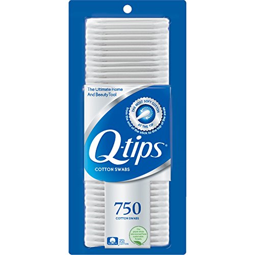 Book Cover Q-tips Cotton Swabs, 750 ct