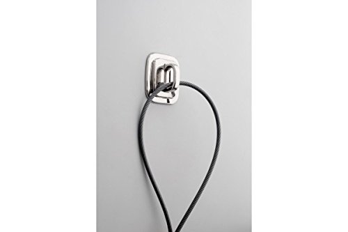 Dacomex Plaque d'antivol métal avec vis pour Ordinateur portables