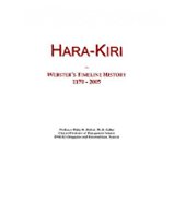 Hara-Kiri: Webster's Timeline History, 1170 - 2005