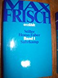 Max Frisch erzahlt: Stiller, Homo Faber, Band 1 Suhrkamp