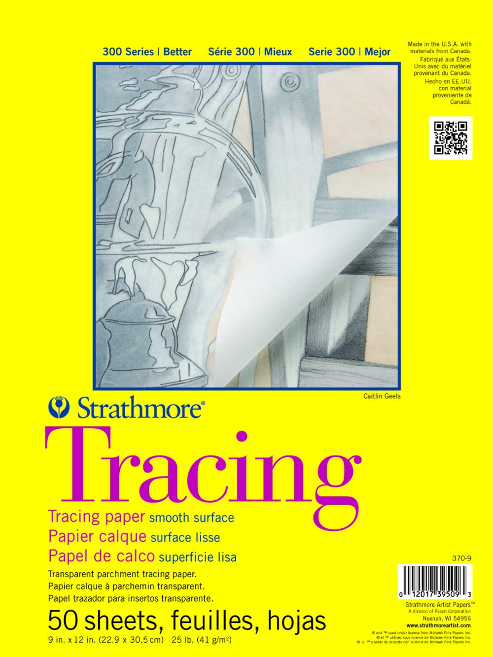 Book Cover Strathmore 370-9 300 Series Tracing Pad, 9