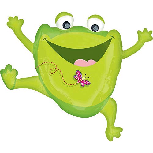 Book Cover Anagram Happy Frog Mylar Balloon Party Supplies Super Shape MD