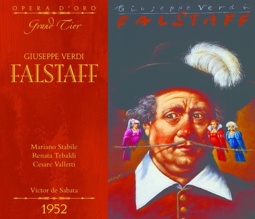 OPD 7041 Verdi-Falstaff: Italian-English Libretto (Opera d'Oro Grand Tier)