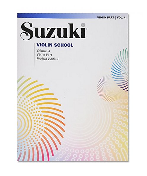 Suzuki Violin School Revised Edition Violin Part Book Volume 4