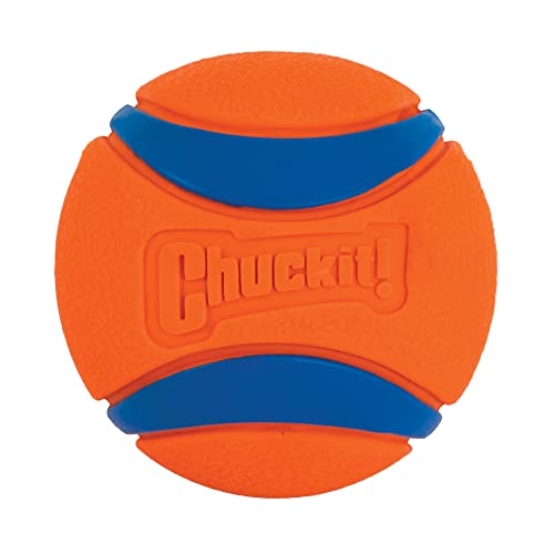 Chuckit Ultra Ball Dog Toy, Small (2 Inch Diameter), Pack of 2, for Breeds 0-20 lbs