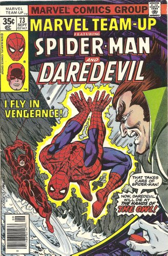 Marvel Team-Up #73 (A Fluttering of Wings Most Foul!)