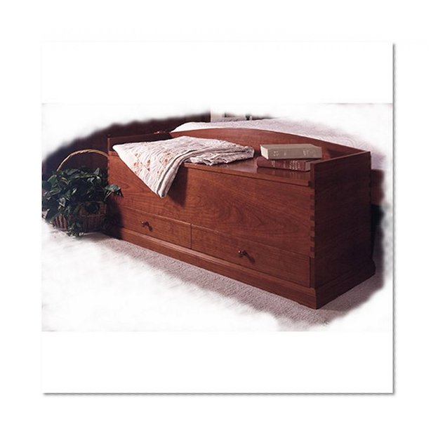Shaker-style blanket chest: Downloadable Woodworking Plan