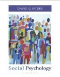 Social Psychology 9th edition