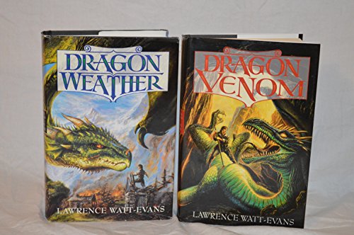 3 book set by Lawrence Watt-Evans~ The Obsidian Chronicles Trigoly Dragon Weather/Dragon Society/Dragon Venom