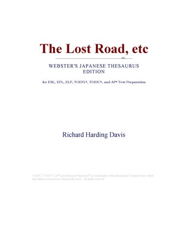 The Lost Road, etc (Webster's Japanese Thesaurus Edition)