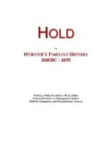 Hold: Webster's Timeline History, 3000BC - 1895