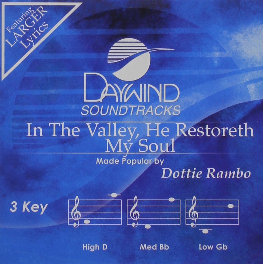 In The Valley He Restoreth My Soul Accompaniment/Performance Track