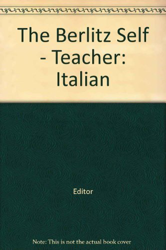 The Berlitz Self - Teacher: Italian