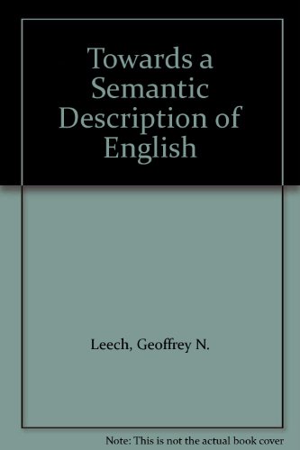 Towards a Semantic Description of English