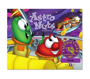 Astro Nuts - VeggieTales Mission Possible Adventure Series #3: Personalized for Kealy (Girl)