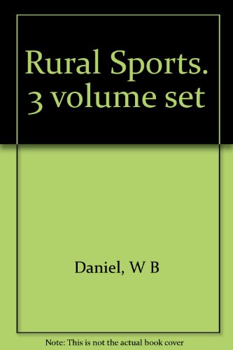 Rural Sports. 3 volume set
