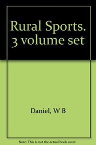 Rural Sports. 3 volume set