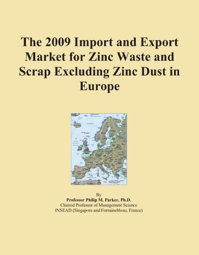 The 2009 Import and Export Market for Zinc Waste and Scrap Excluding Zinc Dust in Europe