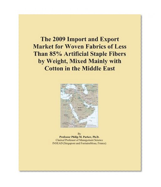 The 2009 Import and Export Market for Woven Fabrics of Less Than 85% Artificial Staple Fibers by Weight, Mixed Mainly with Cotton in the Middle East