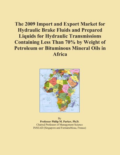 The 2009 Import and Export Market for Hydraulic Brake Fluids and Prepared Liquids for Hydraulic Transmissions Containing Less Than 70% by Weight of Petroleum or Bituminous Mineral Oils in Africa