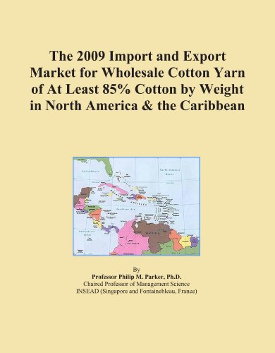 The 2009 Import and Export Market for Wholesale Cotton Yarn of At Least 85% Cotton by Weight in North America & the Caribbean