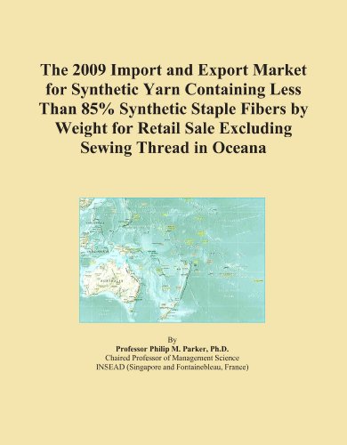 The 2009 Import and Export Market for Synthetic Yarn Containing Less Than 85% Synthetic Staple Fibers by Weight for Retail Sale Excluding Sewing Thread in Oceana