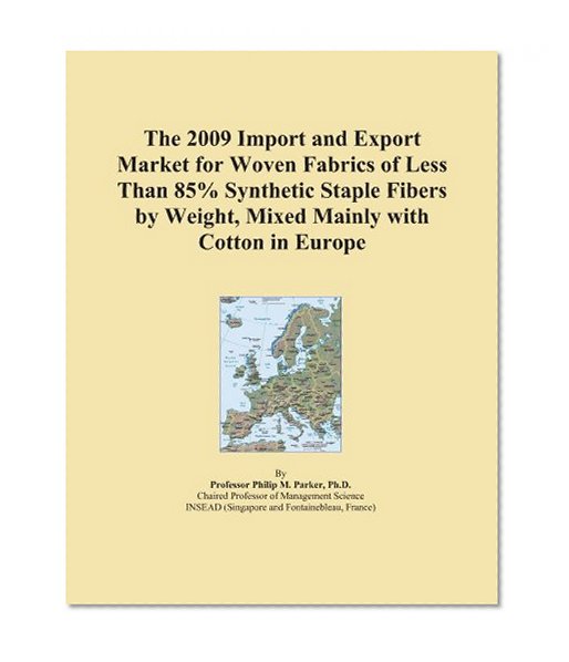 The 2009 Import and Export Market for Woven Fabrics of Less Than 85% Synthetic Staple Fibers by Weight, Mixed Mainly with Cotton in Europe