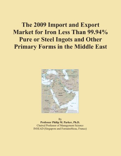 The 2009 Import and Export Market for Iron Less Than 99.94% Pure or Steel Ingots and Other Primary Forms in the Middle East