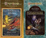 Set of 2 Dragonlance Saga Books: The Legend of Huma (Heroes, Volume 1) and Kendermore (Preludes. Volume 2)