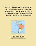 The 2009 Import and Export Market for Wholesale Synthetic Filament High-Tenacity Yarn Made of Nylon, Polyamides, or Polyesters Excluding Sewing Thread in Latin America