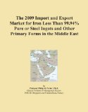The 2009 Import and Export Market for Iron Less Than 99.94% Pure or Steel Ingots and Other Primary Forms in the Middle East