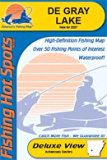 DeGray Lake Fishing Map (Arkansas Fishing Map Series, L701)