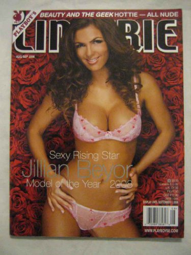 Playboy's Lingerie Aug/Sep 2008 Jillian Beyor Model of The Year 2008