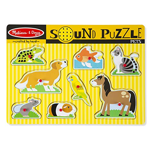 Book Cover Melissa & Doug Sound Puzzle - Pets