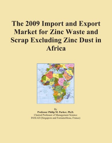 The 2009 Import and Export Market for Zinc Waste and Scrap Excluding Zinc Dust in Africa