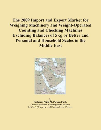 The 2009 Import and Export Market for Weighing Machinery and Weight-Operated Counting and Checking Machines Excluding Balances of 5 cg or Better and Personal and Household Scales in the Middle East