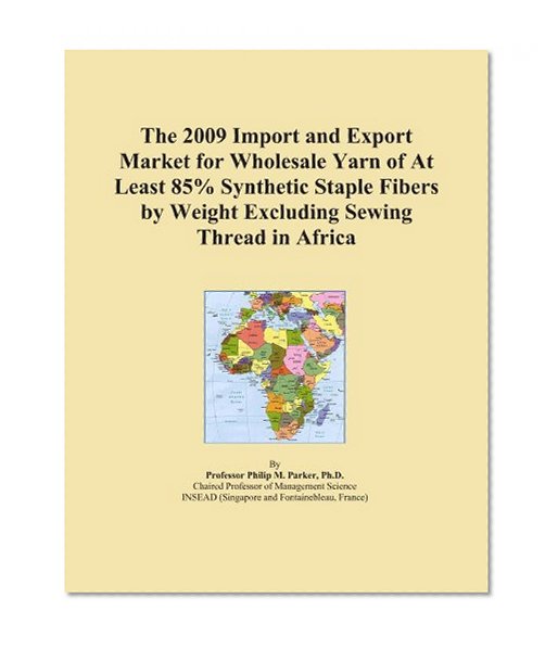 The 2009 Import and Export Market for Wholesale Yarn of At Least 85% Synthetic Staple Fibers by Weight Excluding Sewing Thread in Africa