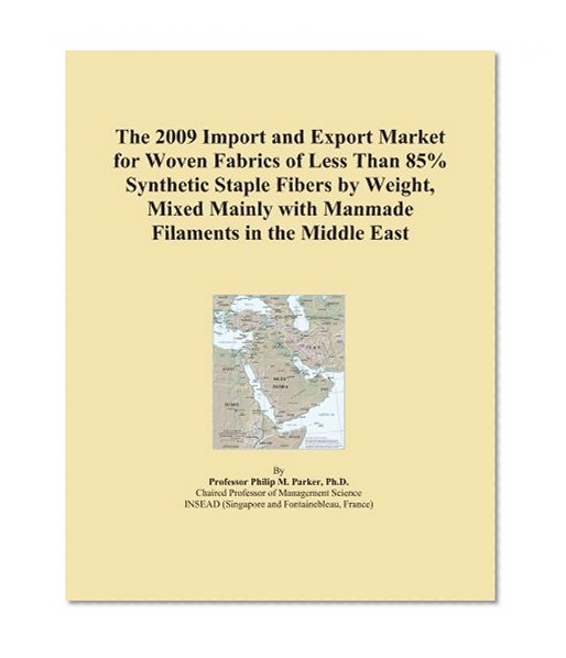 The 2009 Import and Export Market for Woven Fabrics of Less Than 85% Synthetic Staple Fibers by Weight, Mixed Mainly with Manmade Filaments in the Middle East