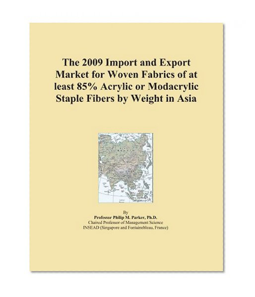The 2009 Import and Export Market for Woven Fabrics of at least 85% Acrylic or Modacrylic Staple Fibers by Weight in Asia